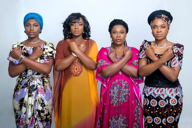 video Beautiful pictures of Uche Jombo, Omoni Oboli, Chioma Akpotha and Ufuoma for wives of strike 