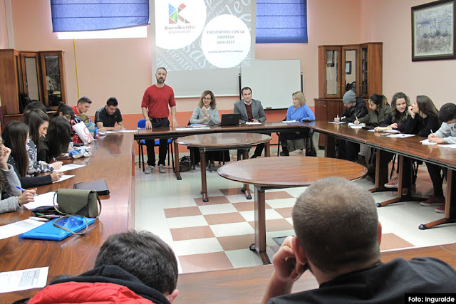 Jornada de Inguralde con estudiantes de FP