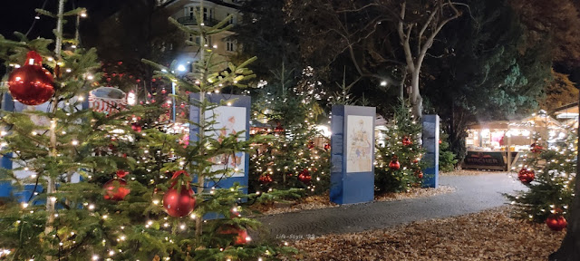Mercatino di Natale di Bolzano, parco della stazione