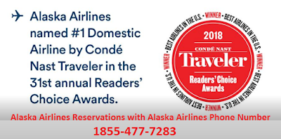 Alaska Airlines reservations phone number @ 1855-477-7283