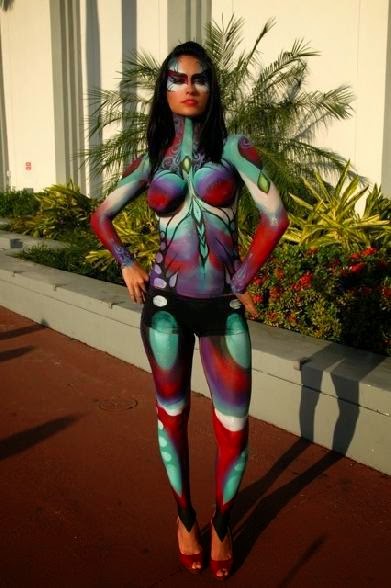 body painting halloween ideas