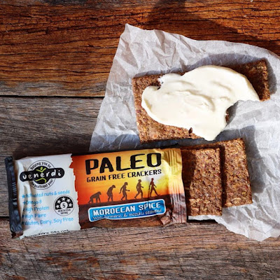 Paleo Crackers and Vegan Cashew Cream Cheese