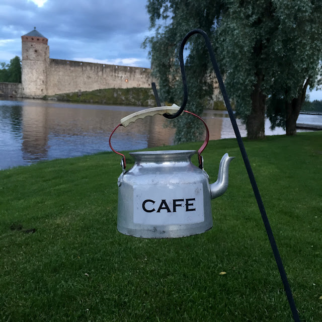 The Great Finnish Road Trip, kettle cafe, road trip Finland, visit Finland, Savonlinna, Olavinlinna castle Finland