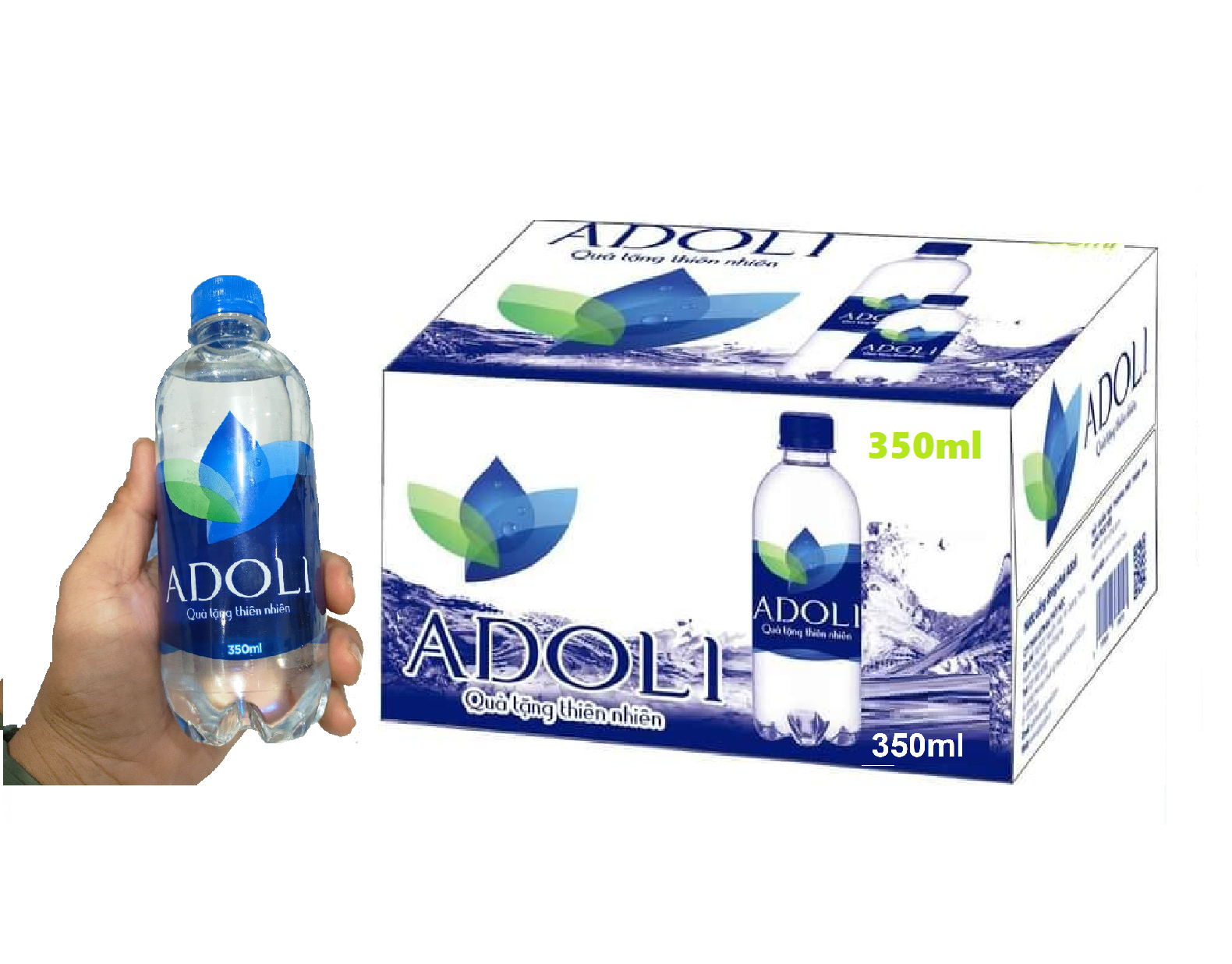 Thùng nước suối Adoli 24 chai 350ml