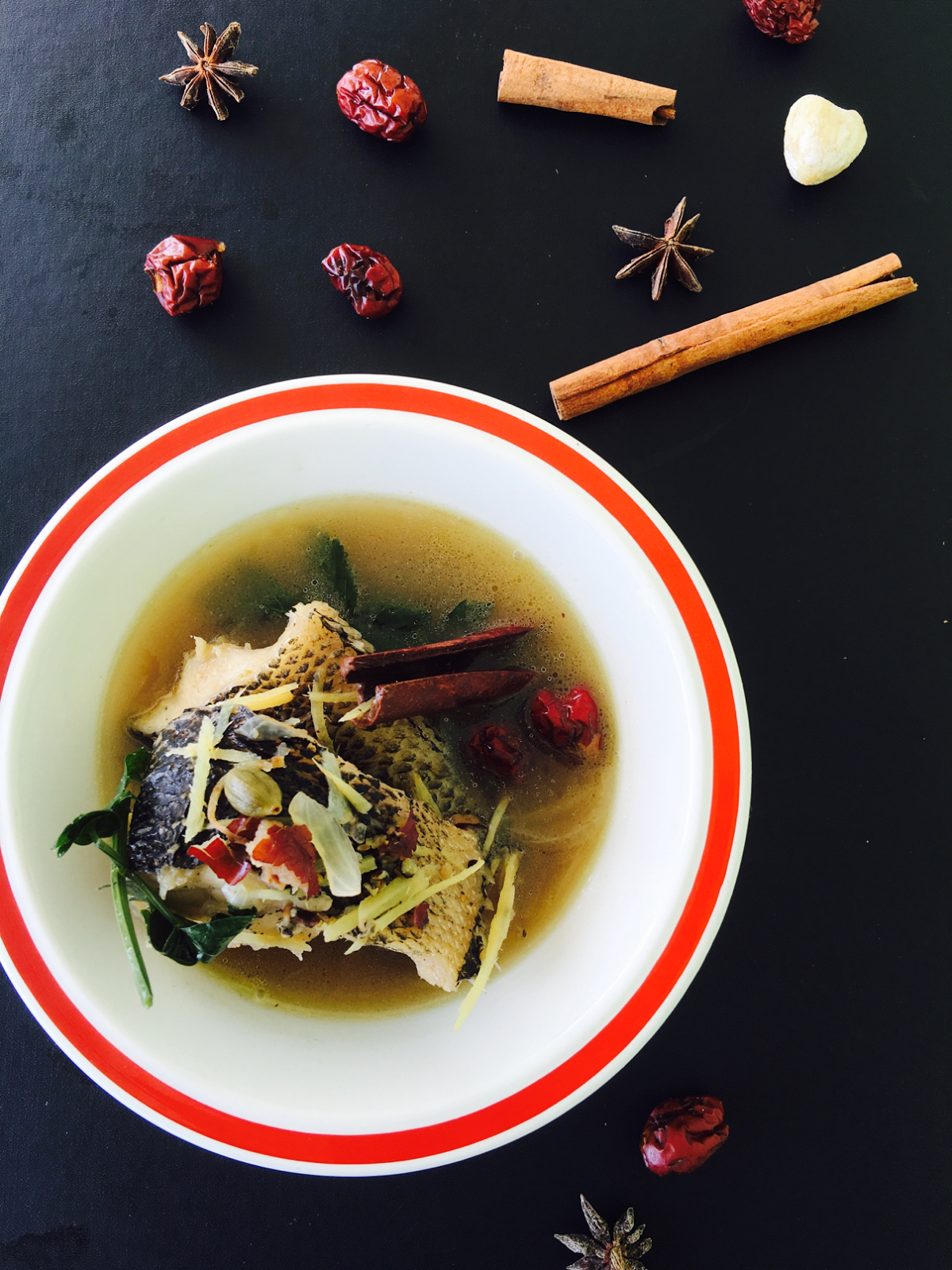 Sup Ikan Haruan Kurma Merah Dapur Kak Noor