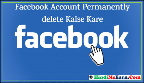Facebook Account Permanently delete