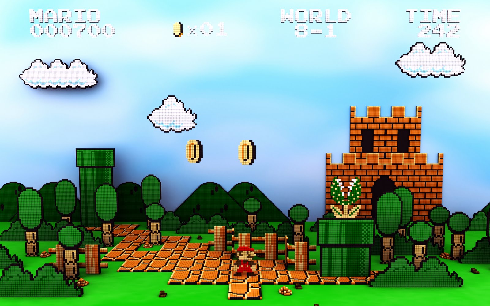 Super Mario HD & Widescreen Wallpaper 0.748340331549837