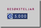 5000 besøk