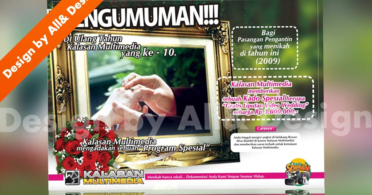 Desain Flyer : Promo Perusahaan Anda