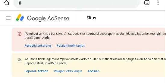 Cara mudah memasang ads.txt di blogger