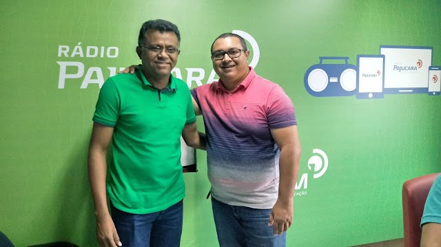 BLOGUEIRO CLÁUDIO ANDRÉ FOI ENTREVISTADO NA RÁDIO PAJUÇARA FM DE ARAPIRACA-AL