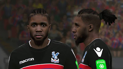 PES 2017 Faces Wilfried Zaha by Ben Hussam