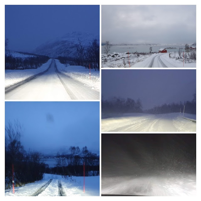 Drogi w Tromso