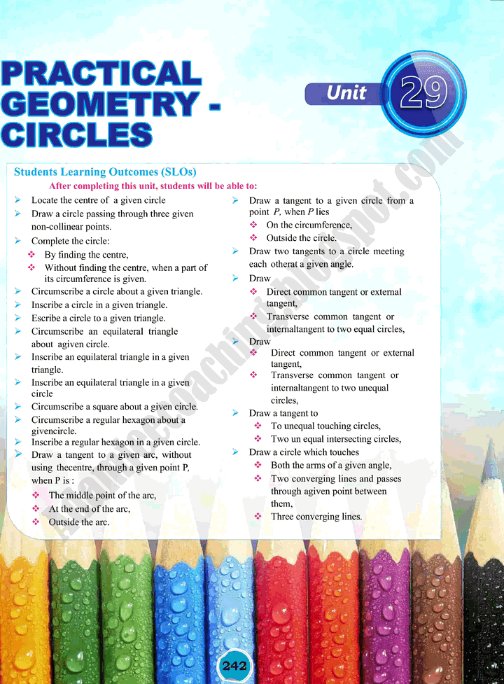 practical-geometry-circles-mathematics-class-10th-text-book