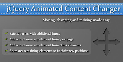 JQuery Animated Content Changer Rip - Codecanyon