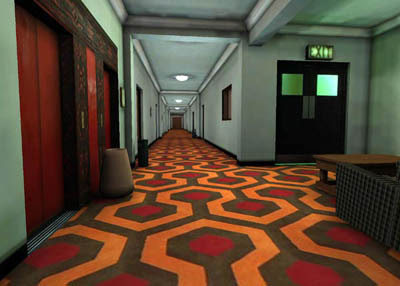 The shining carpet pattern