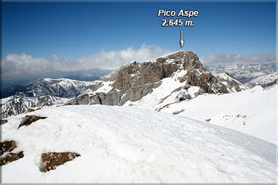 El Aspe visto desde el Pico Lecherín