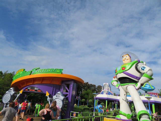 Alien Swirling Saucers Entrance Toy Story Land Disney's Hollywood Studios