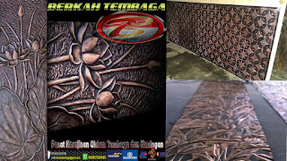 KERAJINAN TEMBAGA DAN KUNINGAN | BERKAH TEMBAGA | WHATS APP - 085857529485 | RILIEF | ORNAMENT