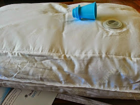 Mediflow Waterbase Pillow for a better night's sleep - how to fill the pillow with water