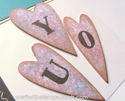 stella chipboard hearts