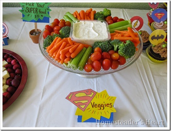 Super hero baby shower