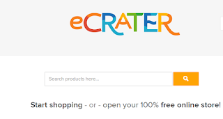 selling on ecrater.com is free