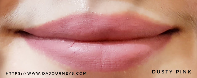 Review Romand Crazy Payoff Matte Lipsticks Dusty Pink
