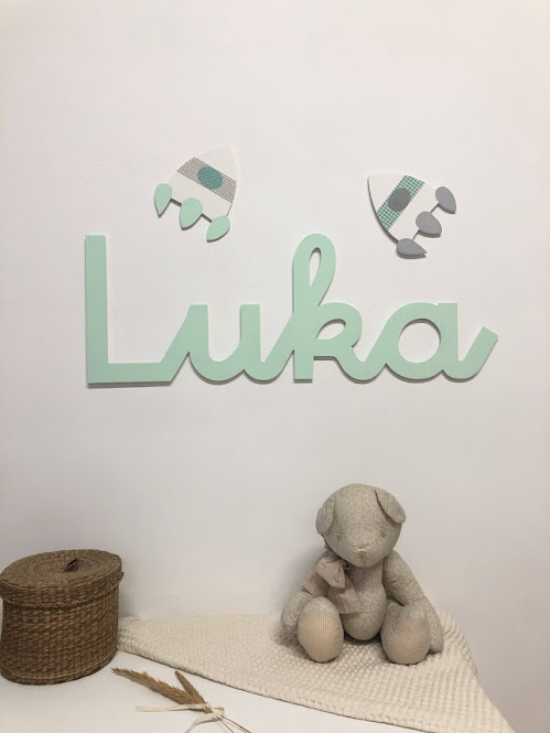 nombre niño Luka decoración infantil personalizada