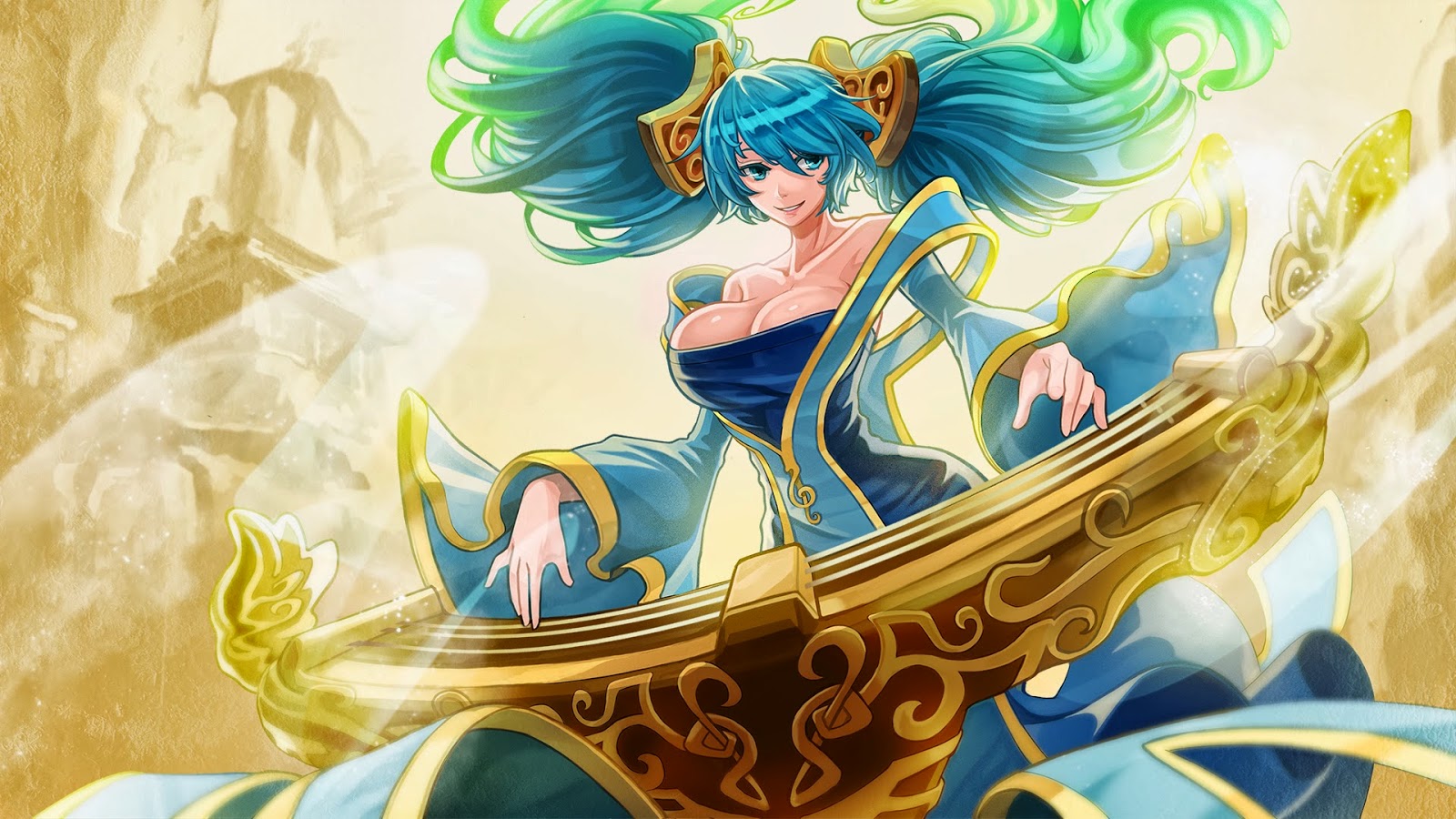 Sona League of Legends Wallpaper