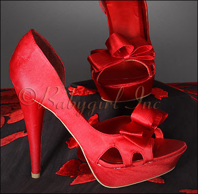  Satin Shoes on Red Satin Shoes Images