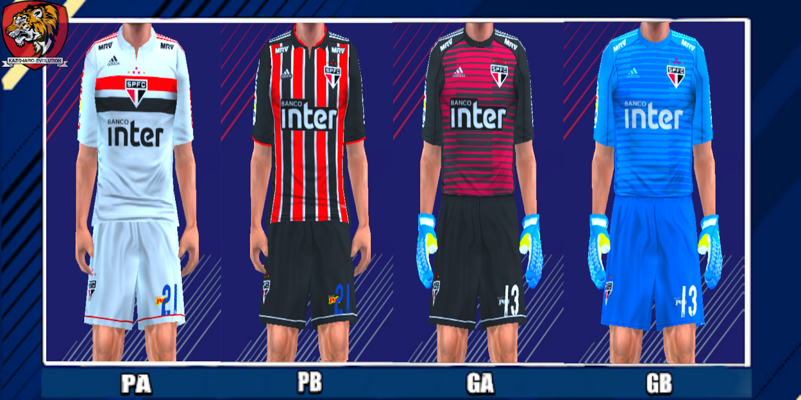 Sao Paulo 2018 Kits - PES PSP (PPSSPP)