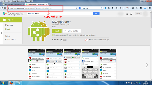 Screenshot Google Play