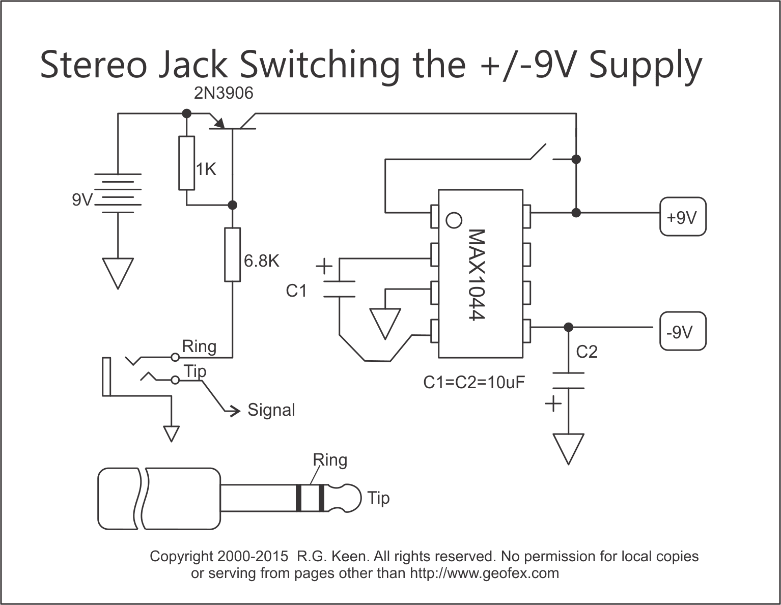 Simple +9V and -9V from one Battery | Circuits Diagram Lab