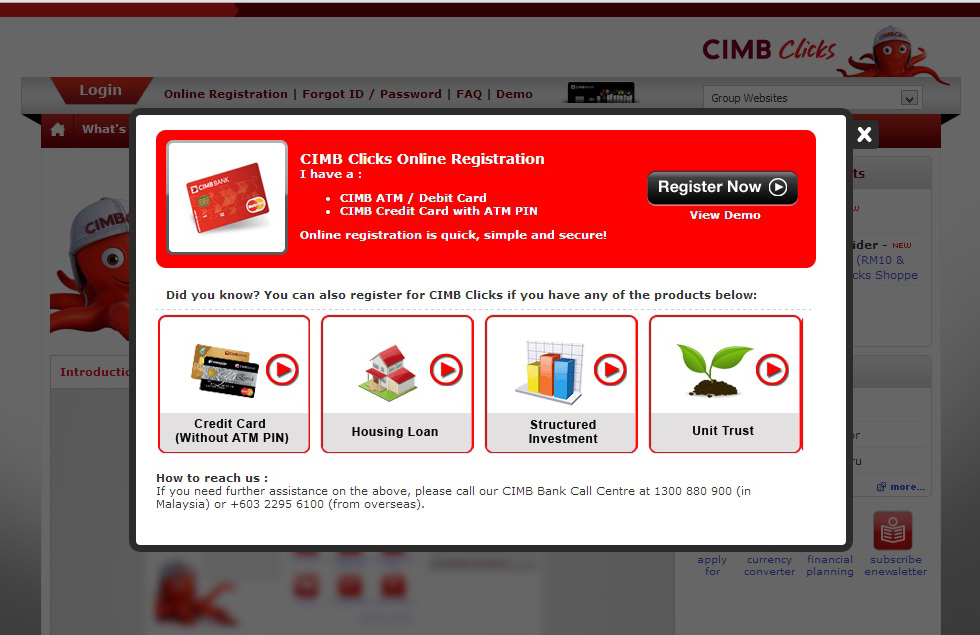 McG: Tutorial: How To Register CIMB Clicks [ EASY ]