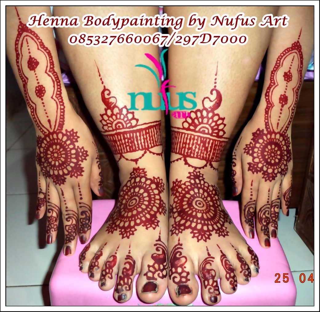 Katalog Henna Pernikahan Nufus ArtFace Painting Henna Body