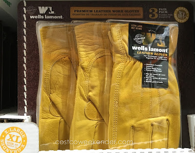 Protect your hands while at work with the Wells Lamont Premium Leather Work Gloves