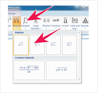 Membuat Rumus Matematika Dengan Mudah Pada Ms Office