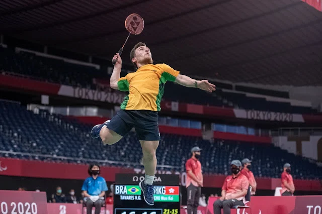 Vitor Tavares venceu torneio de Para Badminton na Austrália