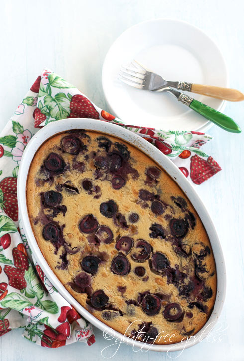 Gluten-Free Cherry Clafoutis