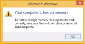 Cara Memperbaiki Peringatan Your Computer is Low on Memory di Windows