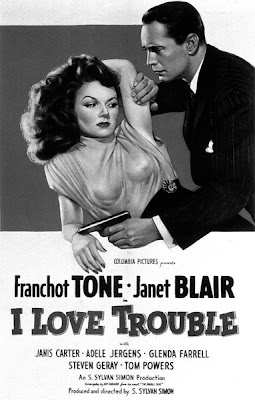 Janet Blair. I'll have to see this one sometime, because Glenda Farrell is in it.