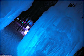 Noche en los Castillos de Hielo de New Hampshire