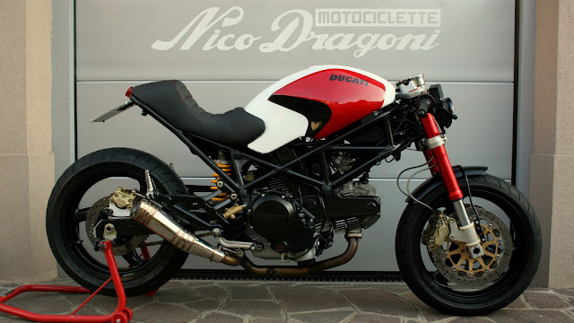 Ducati Monster By Nico Dragoni Motociclette Hell Kustom