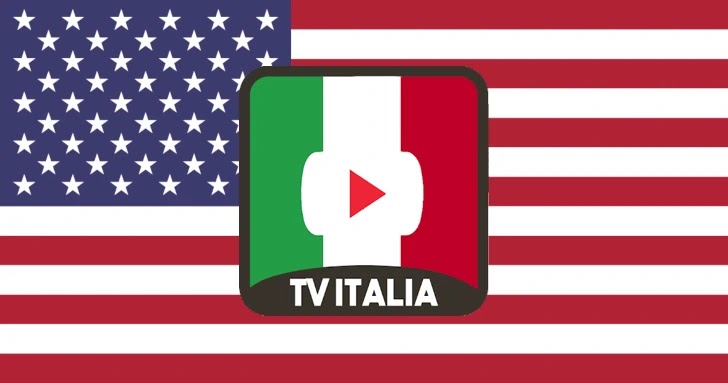 Watch live streaming Italian TV without dish in USA and Canada