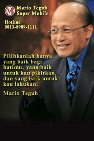  Kata kata Bijak Cinta dan Galau by Mario Teguh Catatan 