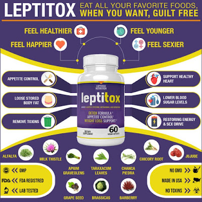 Leptitox ingredients list, leptitox review