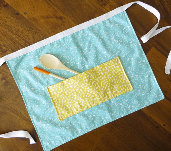 Easy to make kitchen apron