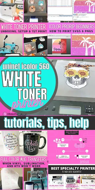 white toner printer, white toner, icolor560, tshirt transfers, transfer printers, icolor560 white toner