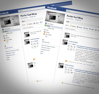 Contoh Facebook Fan Page Fachri faul Blog